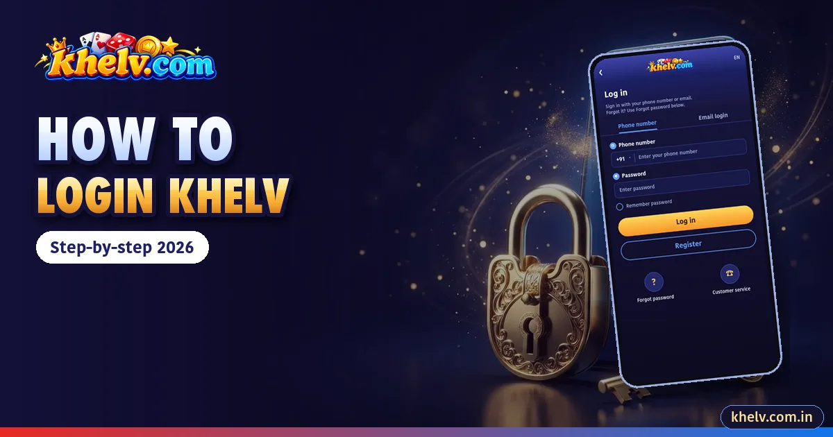 How to Login Khelv: Step-by-Step Guide (2026)